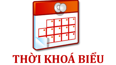 Thời khóa biểu - Buổi chiều - Tuần 08 - Từ 21/10/2024